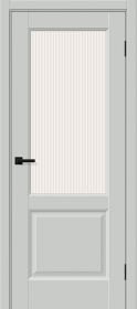 Межкомнатная Дверь ПЭТ Bravo Неоклассик-33 Grey Silk / Magic Moru / Браво