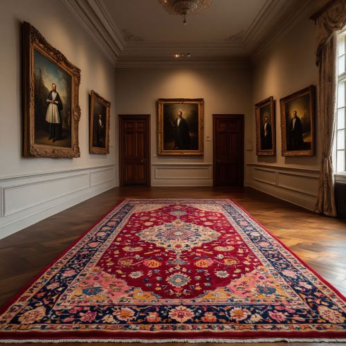 Иранский ковер ручной работы 018