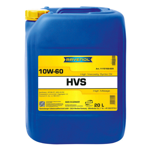 Ravenol HVS 10W-60, 20л