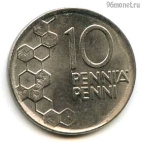Финляндия 10 пенни 1993 M
