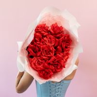 Французская роза сорт Нина 11 шт