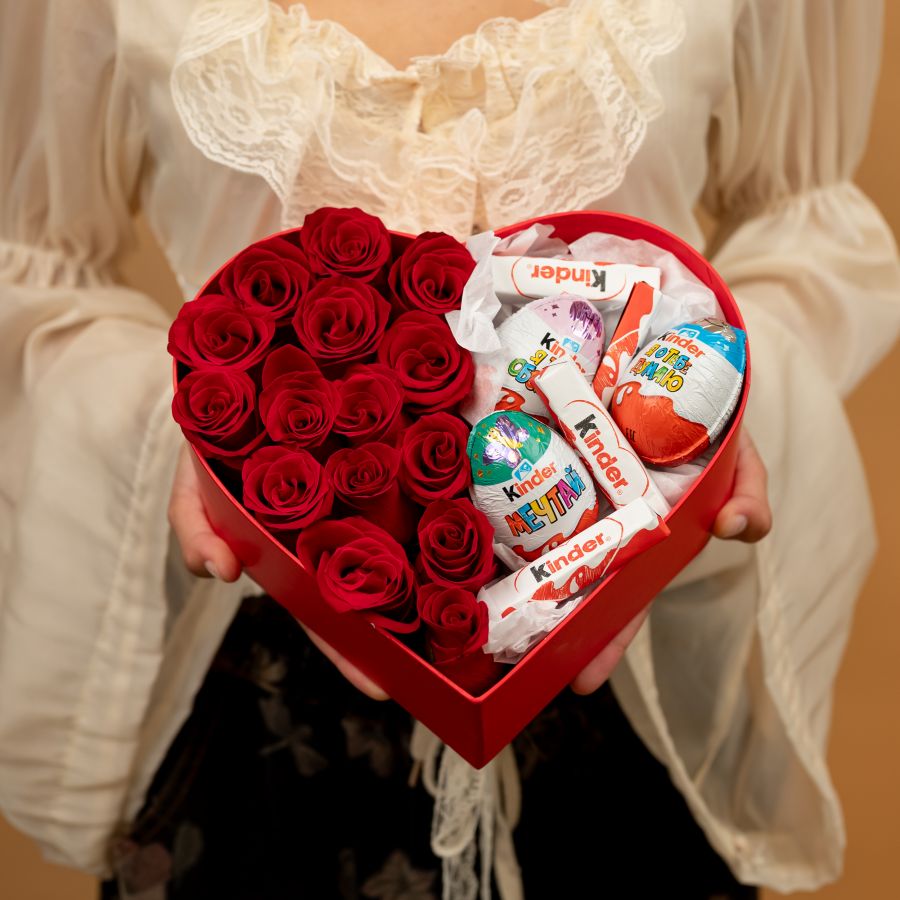 Сердце Розы с киндерами