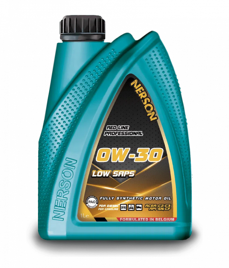 Nerson Oil Red Line Professional Fully Synthetic ACEA C2; C3 0W-30, 1л