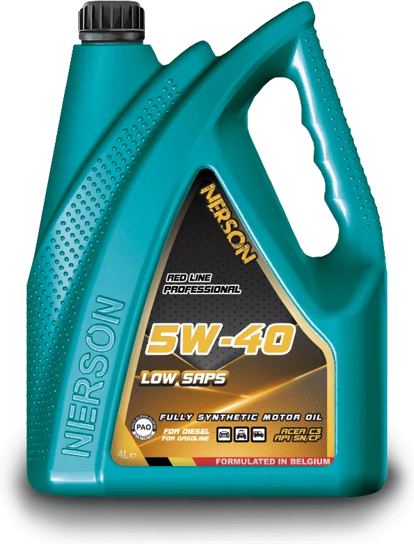 Nerson Oil Red Line Professional Fully Synthetic ACEA C3 5W-40, 4л