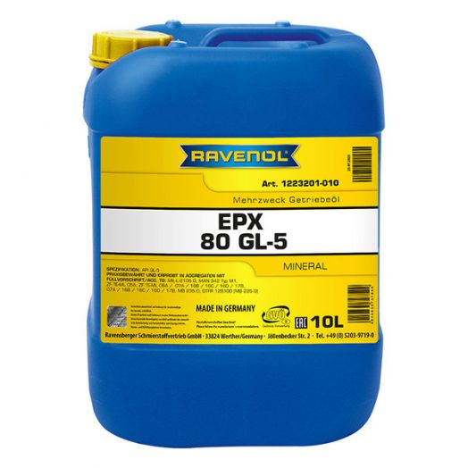 Ravenol Getriebeoel EPX 80, 10л