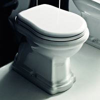 Унитаз приставной Kerasan Retro 1011 выпуск в стену схема 1 Унитаз приставной Kerasan Retro 1011 выпуск в стену схема 1