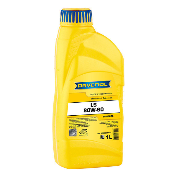 Ravenol Sperrdiff. Hyp. Getr.öl LS 80W-90, 1л