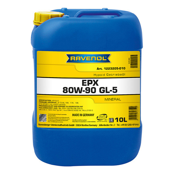 Ravenol EPX 80W-90, 10л