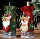 Чехол для бутылки новогодний 50206