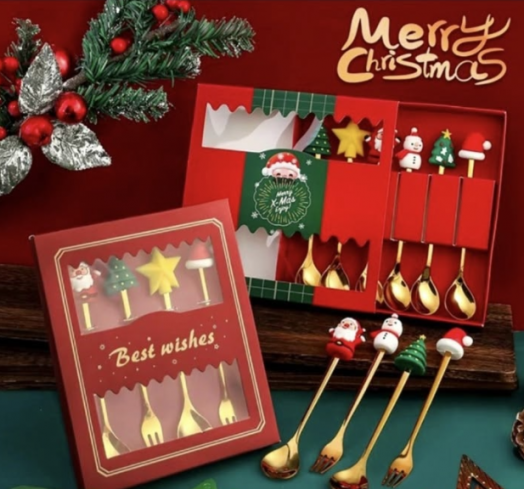 Новогодние приборы 6 шт 50214