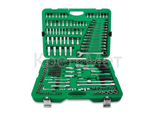 Набор головок и ключей 216предм. 1/4",3/8",1/2" 6гр. TOPTUL (GCAI216R)