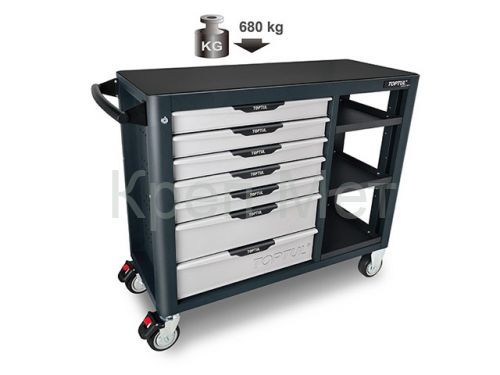 Тележка для инструмента 7 секций серия PRO-PLUS TOPTUL (TCBH0703)