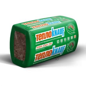 Теплоизоляция "ТеплоKNAUF КРОВЛЯ/СТЕНА/ПОЛ 100мм" ПЛИТА (100*610*1230/ 0.6м3/ 6м2/8шт) Артикул АВ202