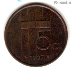 Нидерланды 5 центов 1997