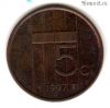 Нидерланды 5 центов 1997