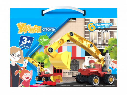 Конструктор DIBO "Учимся строить"