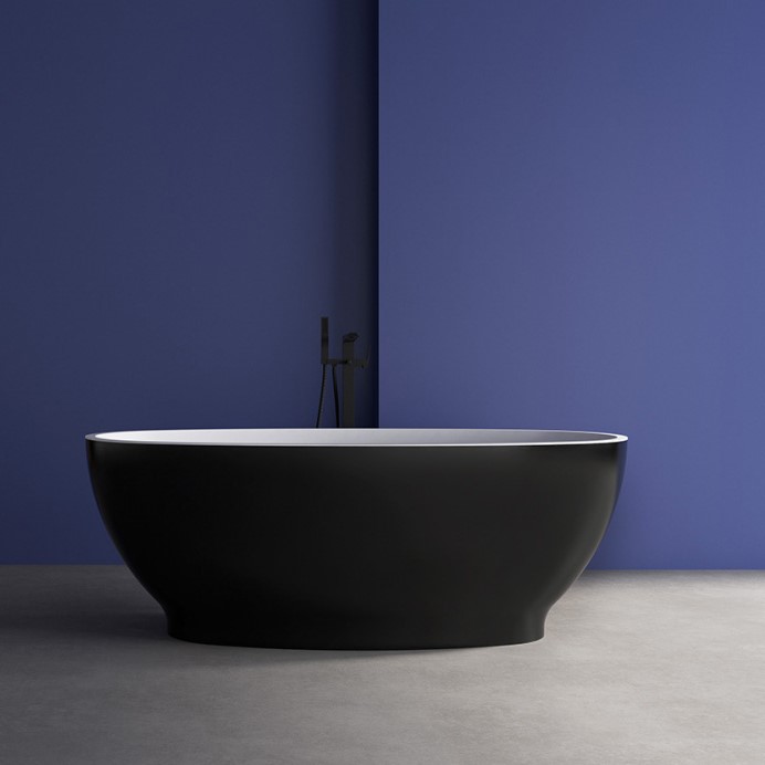 Акриловая ванна ABBER AB9207MB 165х80 цена от 127 750 ₽ Фото Акриловая ванна ABBER AB9207MB 165х80