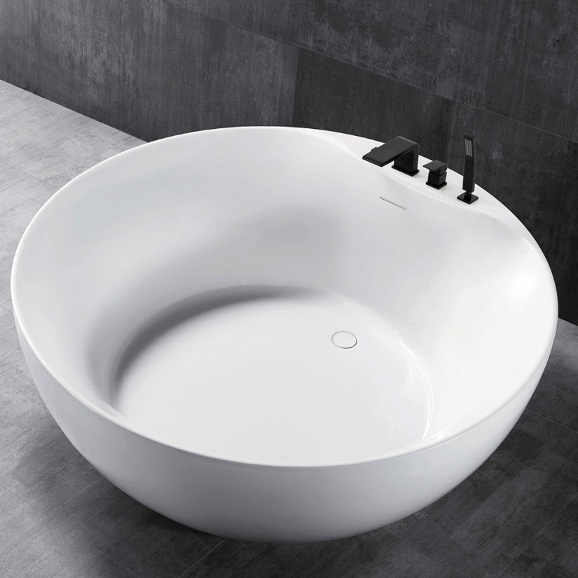 Ванна круглая отдельностоящая ABBER AB9280 150х150