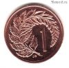 Новая Зеландия 1 цент 1987