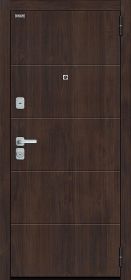 Входная Дверь Bravo Прайм/BChrome Almon/Wenge Melinga 860x2050, 960x2050мм / Браво