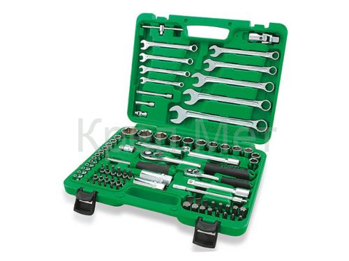 Набор головок и ключей 82предм. 1/4",1/2" 6гр. TOPTUL (GCAI8201)