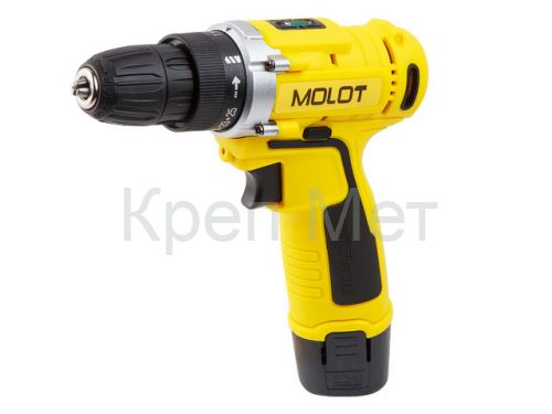 Аккум. дрель-шуруповерт MOLOT MBD 1213-1 Li в кор.