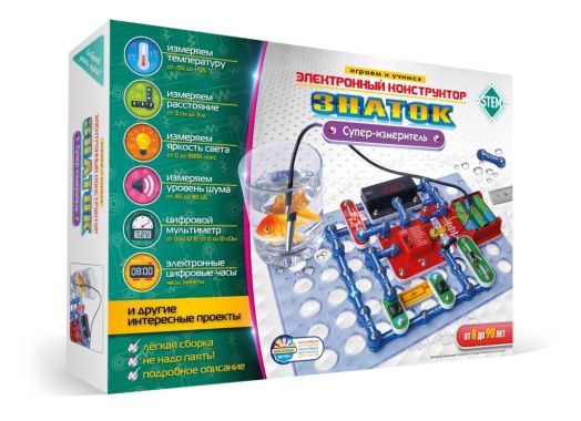Электронный конструктор ЗНАТОК "Супер-измеритель"
