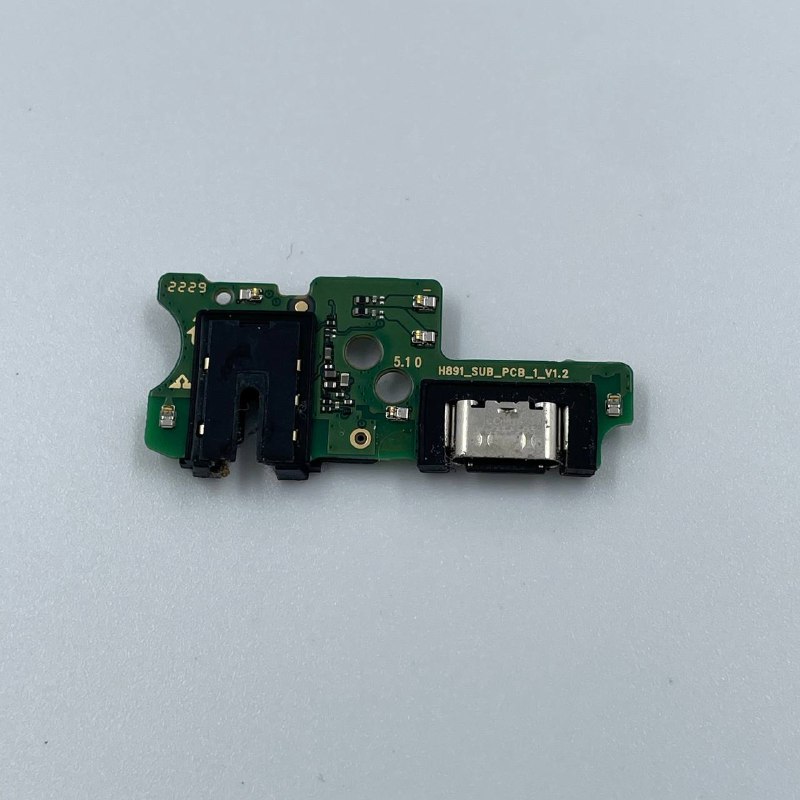 INFINIX Note 12 (2023) нижняя плата с системным разъёмом оригинал с разбора