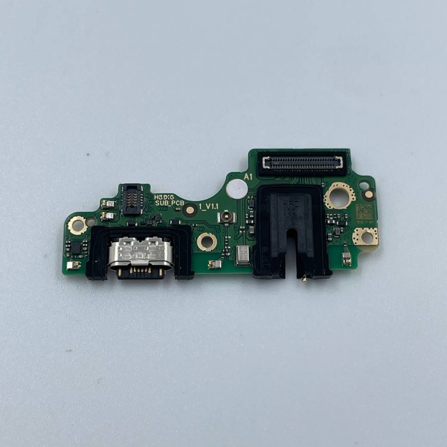 Infinix HOT 50 PRO нижняя плата с системным разъёмом оригинал с разбора