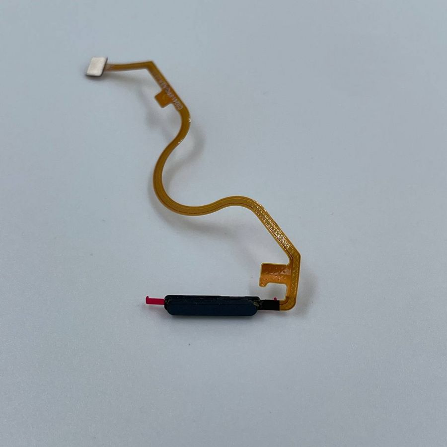 INFINIX Note 12 Отпечаток пальца оригинал с разбора черный