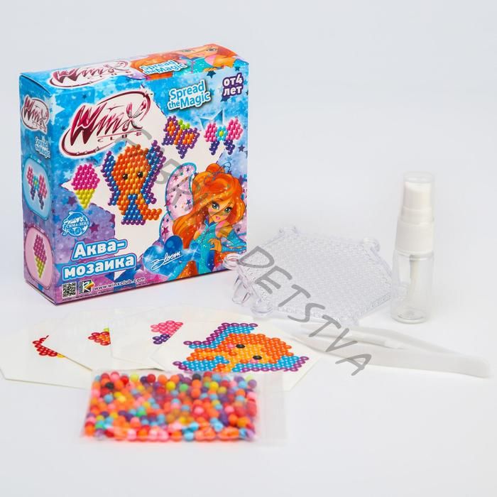 Аквамозаика «Волшебницы WINX», фея ВИНКС, Блум, с бантиком