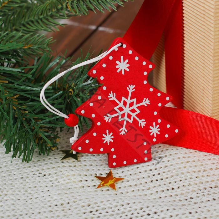 Елочная игрушка «Снежная ёлочка»