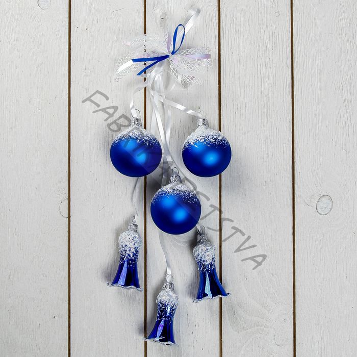 Подвеска новогодняя «Забава» h=36 см, МИКС
