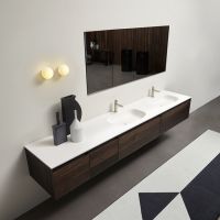 Модульный комплект мебели Antonio Lupi ATELIER с раковиной схема 1