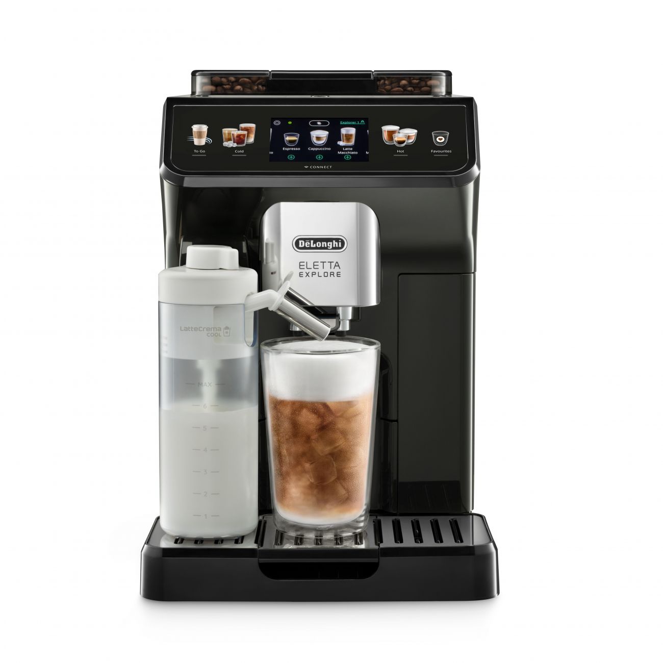 Кофемашина DeLonghi ECAM450.55.G EX,4