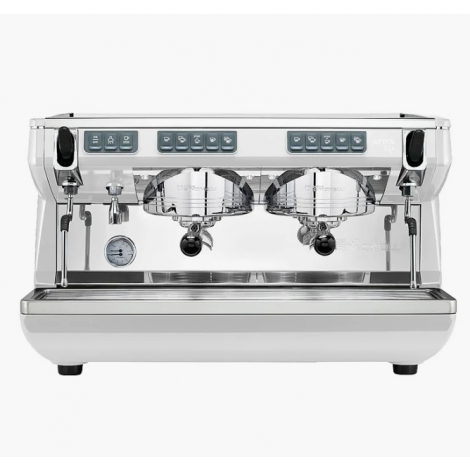 Кофемашина-автомат Nuova Simonelli Appia LIFE 2gr V 220V white+high groups+economizer