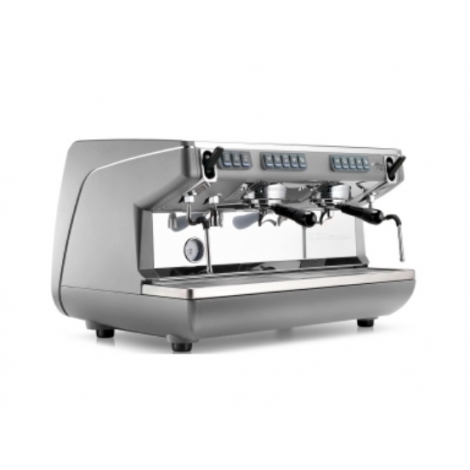 Кофемашина-автомат Nuova Simonelli Appia LIFE 2gr V 220V metallic grey+high groups+economizer