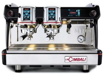 Кофемашина LaCimbali M100 HD DT/2 BLACK TC TS (высокие группы) рожковая