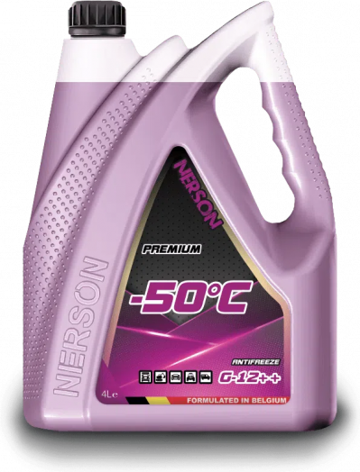 Nerson Antifreeze HD Premium G-12++ -50 °С фиолетовый, 4кг