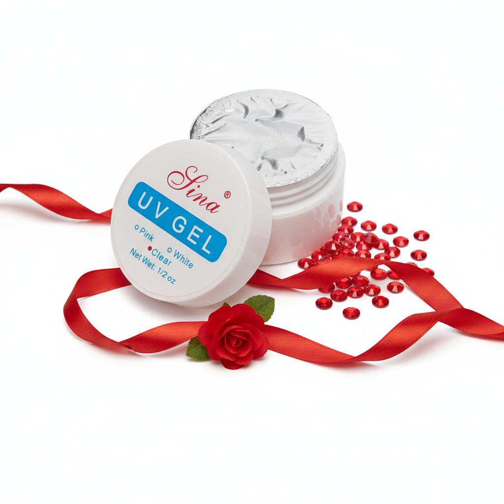 Однофазный УФ-гель для наращивания Lina Clear (прозрачный, 15 мл)