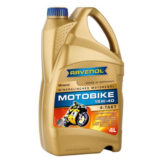Ravenol Motobike 4-T Mineral 15W-40, 4л