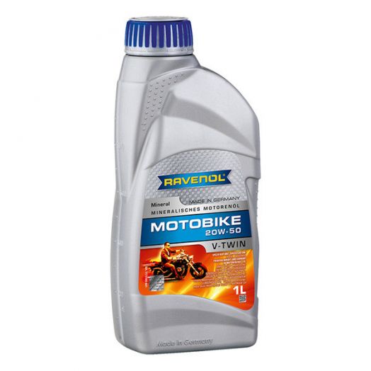 Ravenol Motobike V-Twin 20W-50 Mineral, 1л