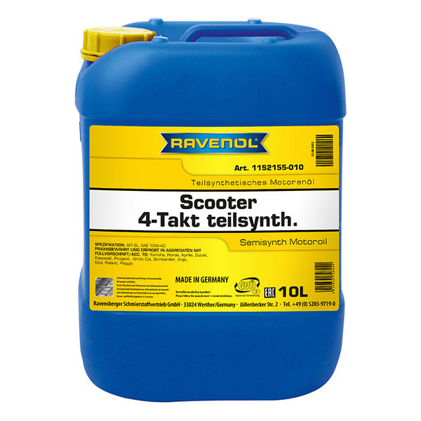 Ravenol Scooter 4-Takt Teilsynth, 10л