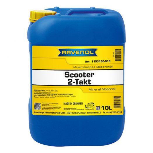 Ravenol Scooter 2-Takt Mineral, 10л
