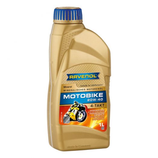 Ravenol Motobike 4-T Mineral 20W-40, 1л