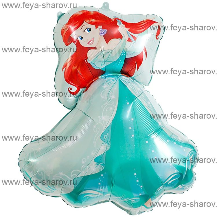 Шар русалочка Ариэль 79 см