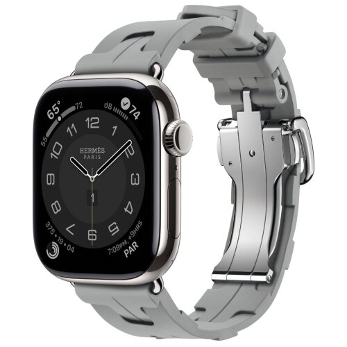 Apple Watch Series 11 Hermes 42mm Kilim Single Tour Gris