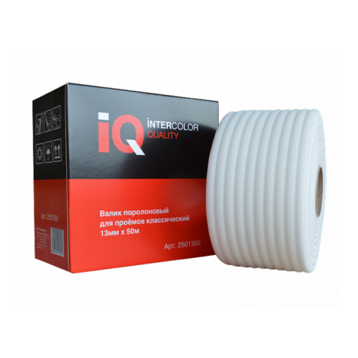 IQ Валик маскировочный поролоновый классический рулон 13мм.х50м.