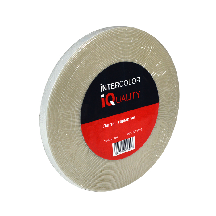 IQ Лента-герметик толщина 1мм. рулон 12мм.х10м.