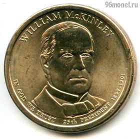 США 1 доллар 2013 P Мак-Кинли (25)